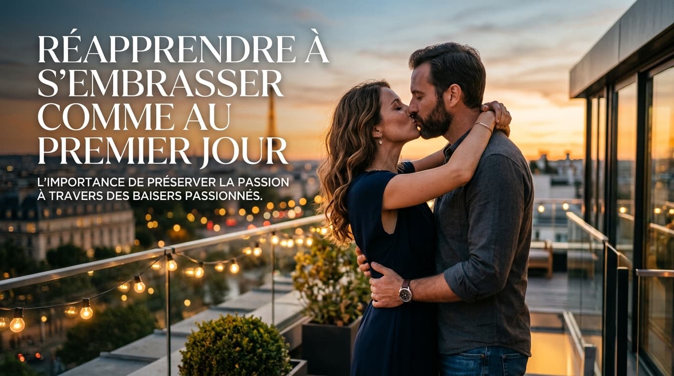 Réapprendre à s'embrasser comme au premier jour