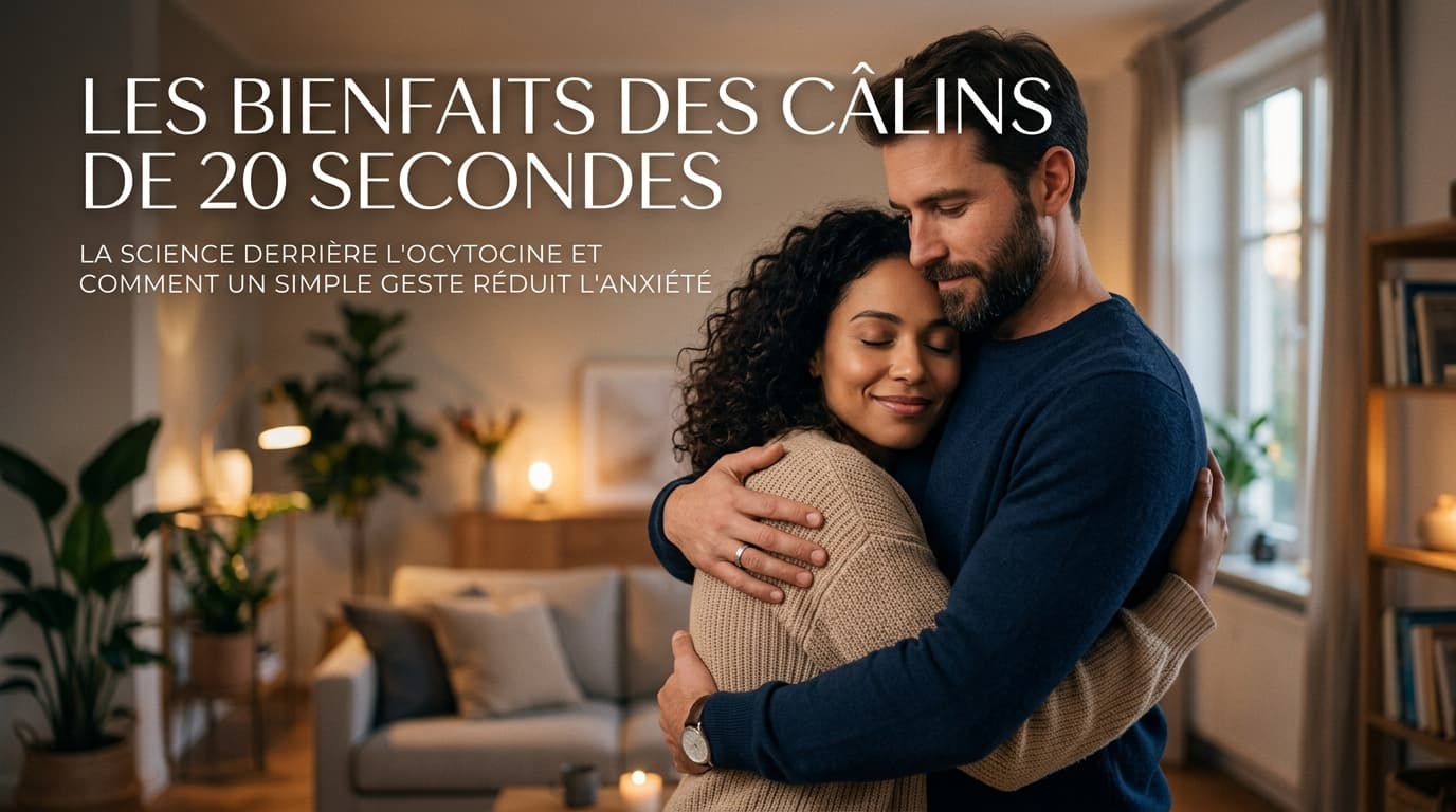 Les bienfaits des câlins de 20 secondes