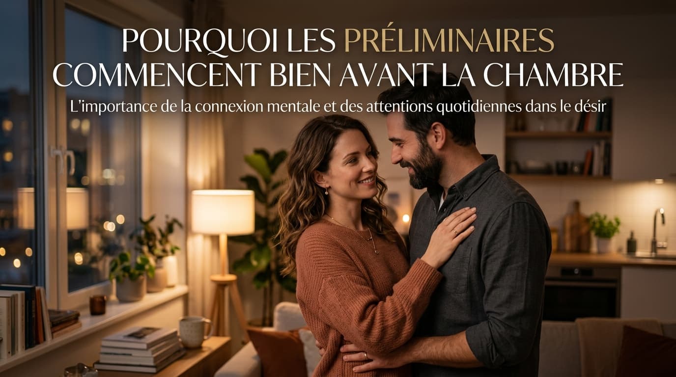 Pourquoi les préliminaires commencent bien avant la chambre