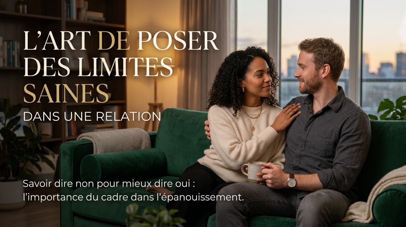 L'art de poser des limites saines dans une relation