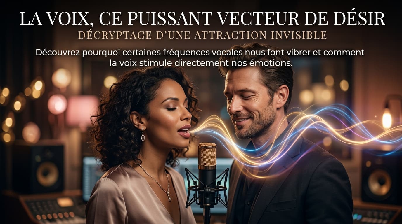 La voix, ce puissant vecteur de désir : Décryptage d'une attraction invisible
