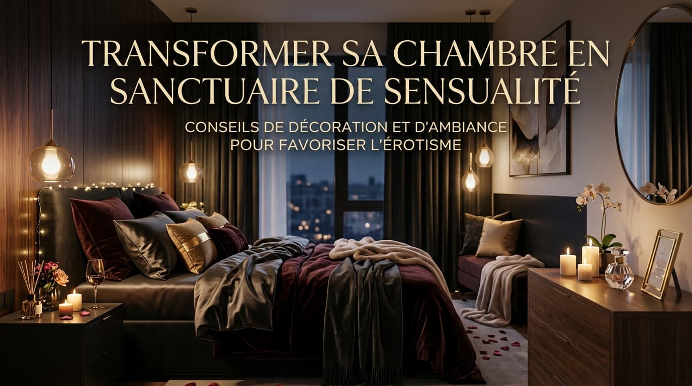 Transformer sa chambre en sanctuaire de sensualité