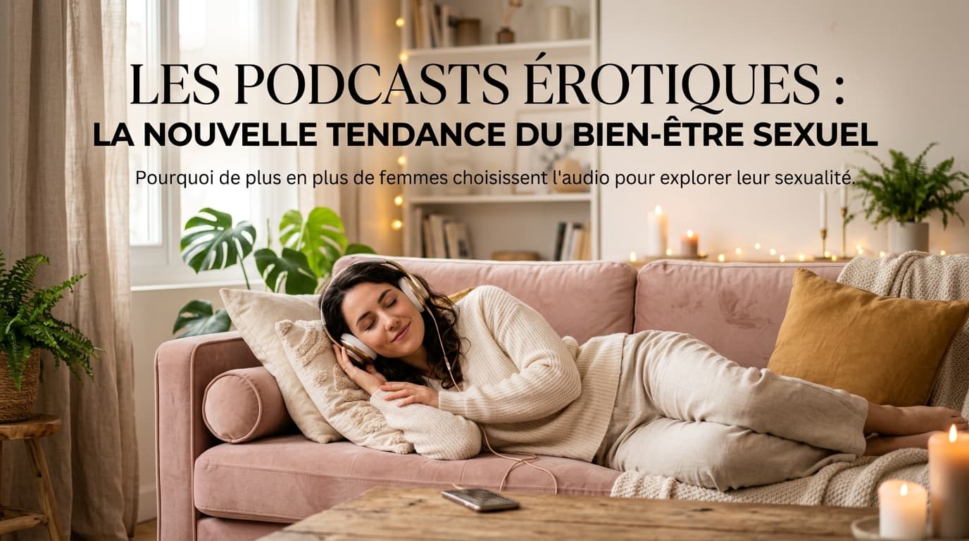 Les podcasts érotiques : la nouvelle tendance du bien-être sexuel