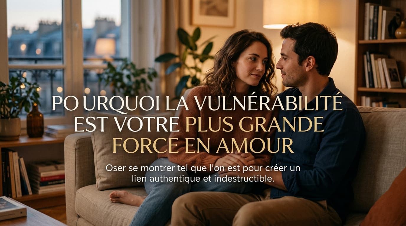 Pourquoi la vulnérabilité est votre plus grande force en amour