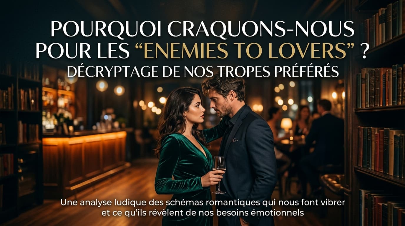 Pourquoi craquons-nous pour les 'Enemies to Lovers' ? Décryptage de nos tropes préférés