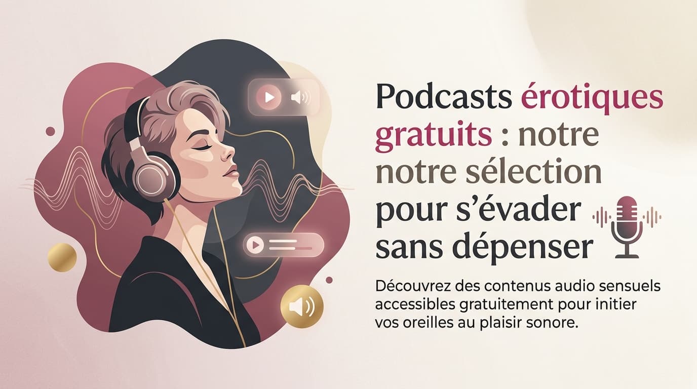 Podcasts érotiques gratuits : notre sélection pour s'évader sans dépenser