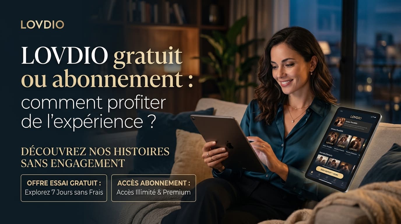 Lovdio gratuit ou abonnement : comment profiter de l'expérience ?