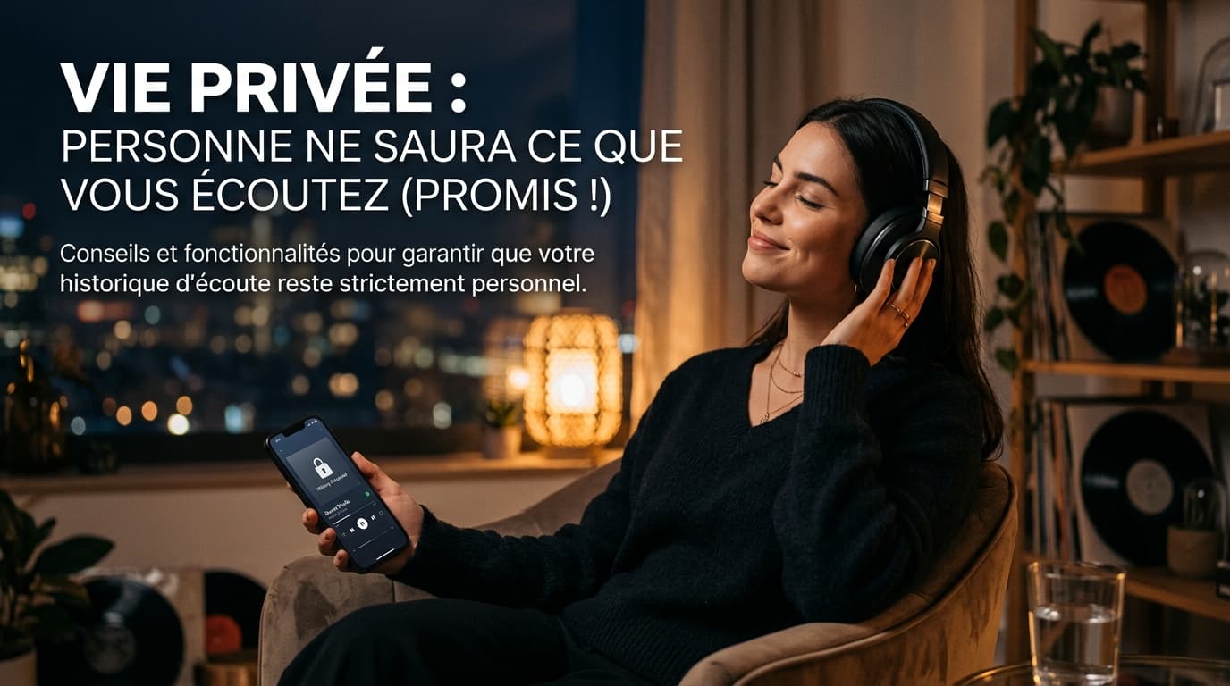 Vie privée : personne ne saura ce que vous écoutez (promis !)