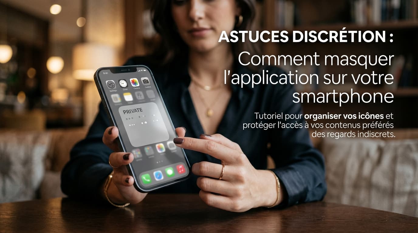 Astuces discrétion : comment masquer l'application sur votre smartphone
