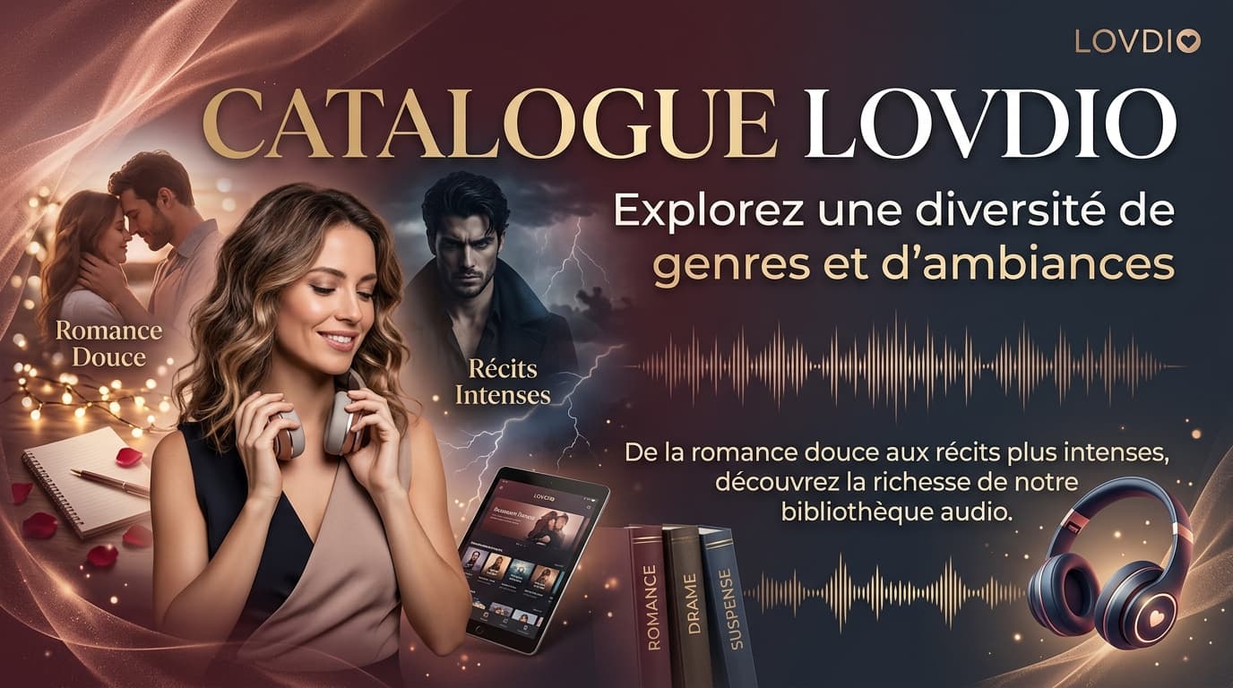 Catalogue Lovdio : explorez une diversité de genres et d'ambiances