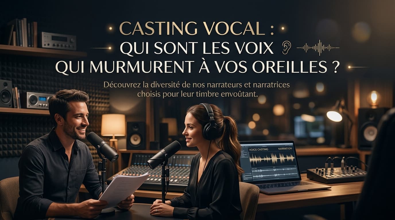 Casting vocal : qui sont les voix qui murmurent à vos oreilles ?