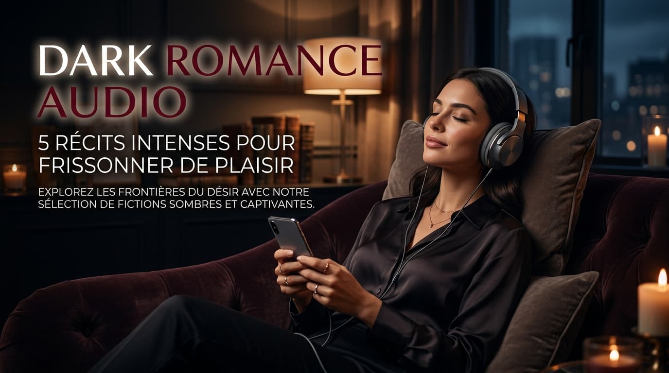 Dark Romance Audio : 5 récits intenses pour frissonner de plaisir